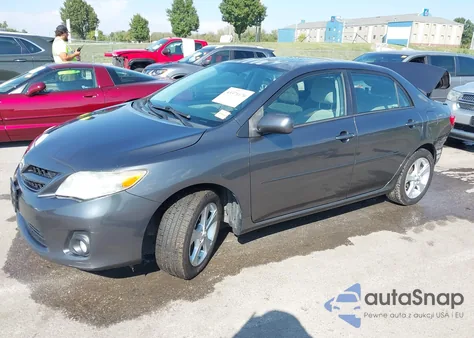 2012 Toyota Corolla Le из США, поврежденный, VIN 2T1BU4EEXCC846199